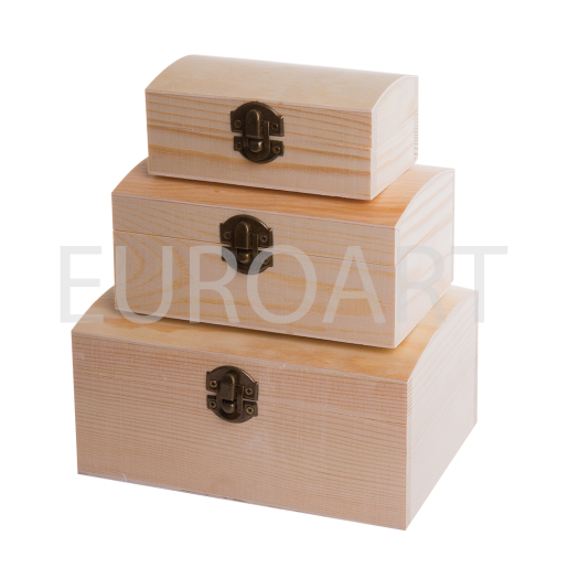Cutii lemn 3/set cufar