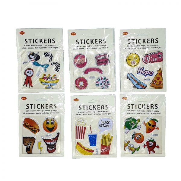 Stickers colorate 6 /set