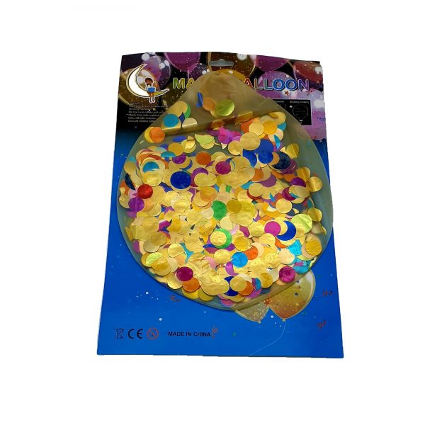 Baloane jumbo cu confetii 1 ps